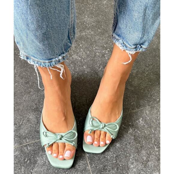 RARE!!! ZARA Open Toe Heels NWT - Picture 1 of 16